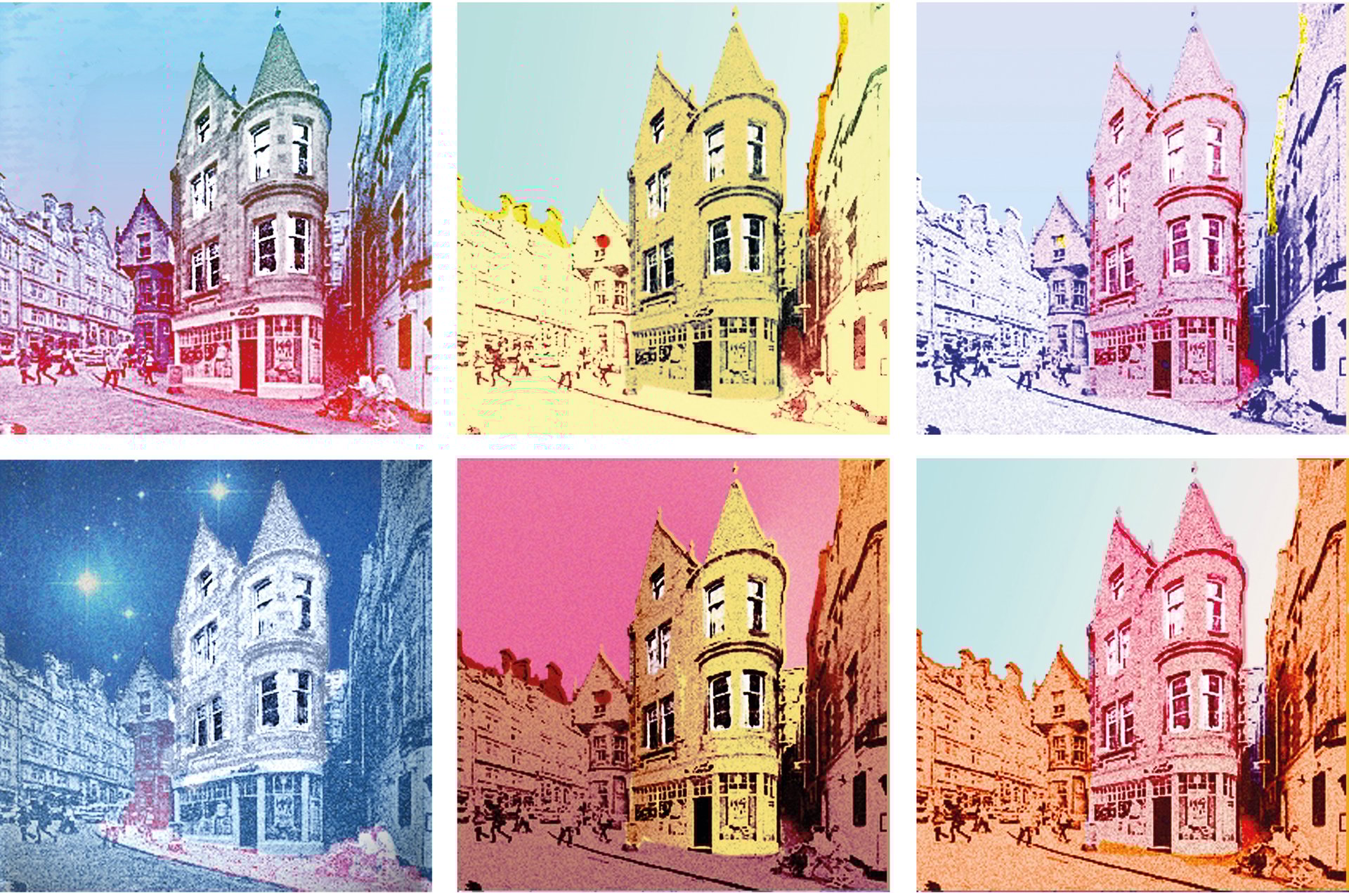 An illustration of the Whole Works in Edinburgh