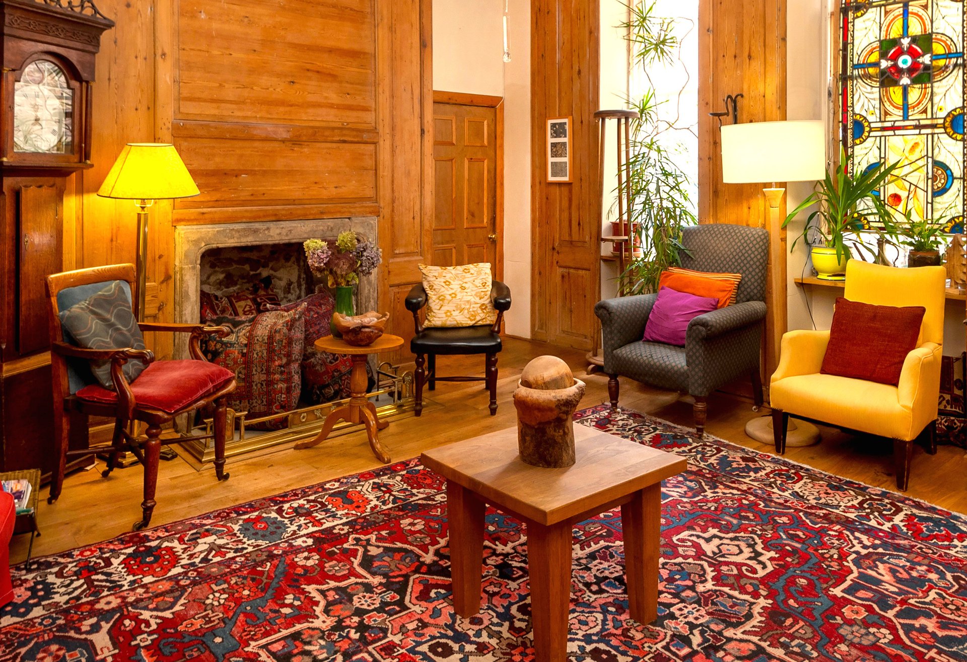 A therapy room at The Whole Works Complementary Therapy and Counselling Centre Building