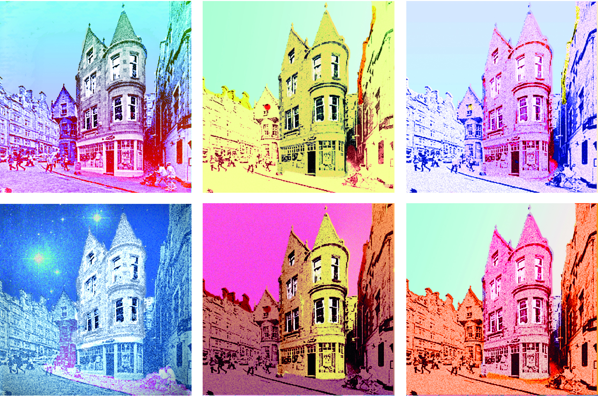 An illustration of the Whole Works in Edinburgh