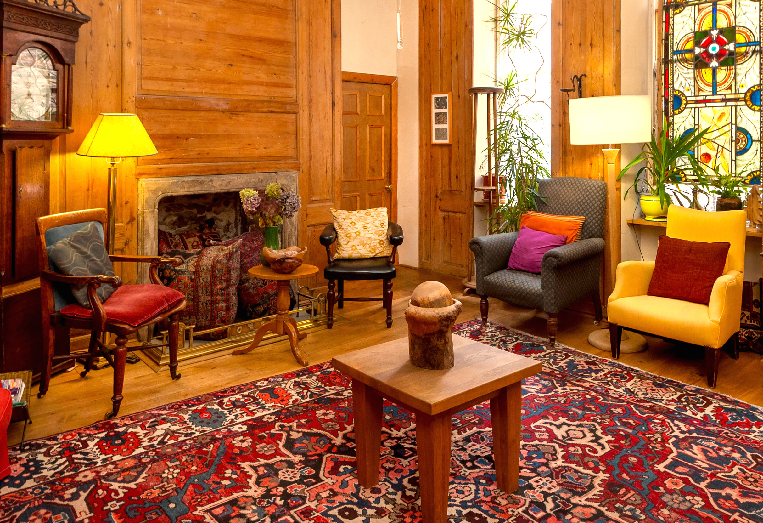 A therapy room at The Whole Works Complementary Therapy and Counselling Centre Building